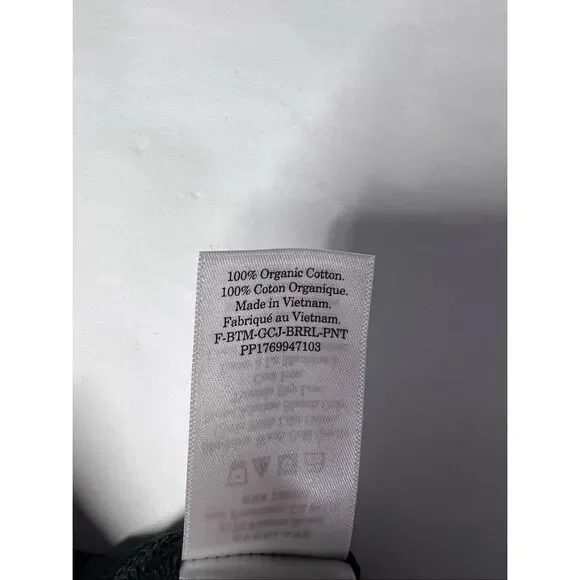 Everlane Everlane The Off-Duty Barrel Pant Black Organic Cotton Size XS NWT - Picture 10 of 13